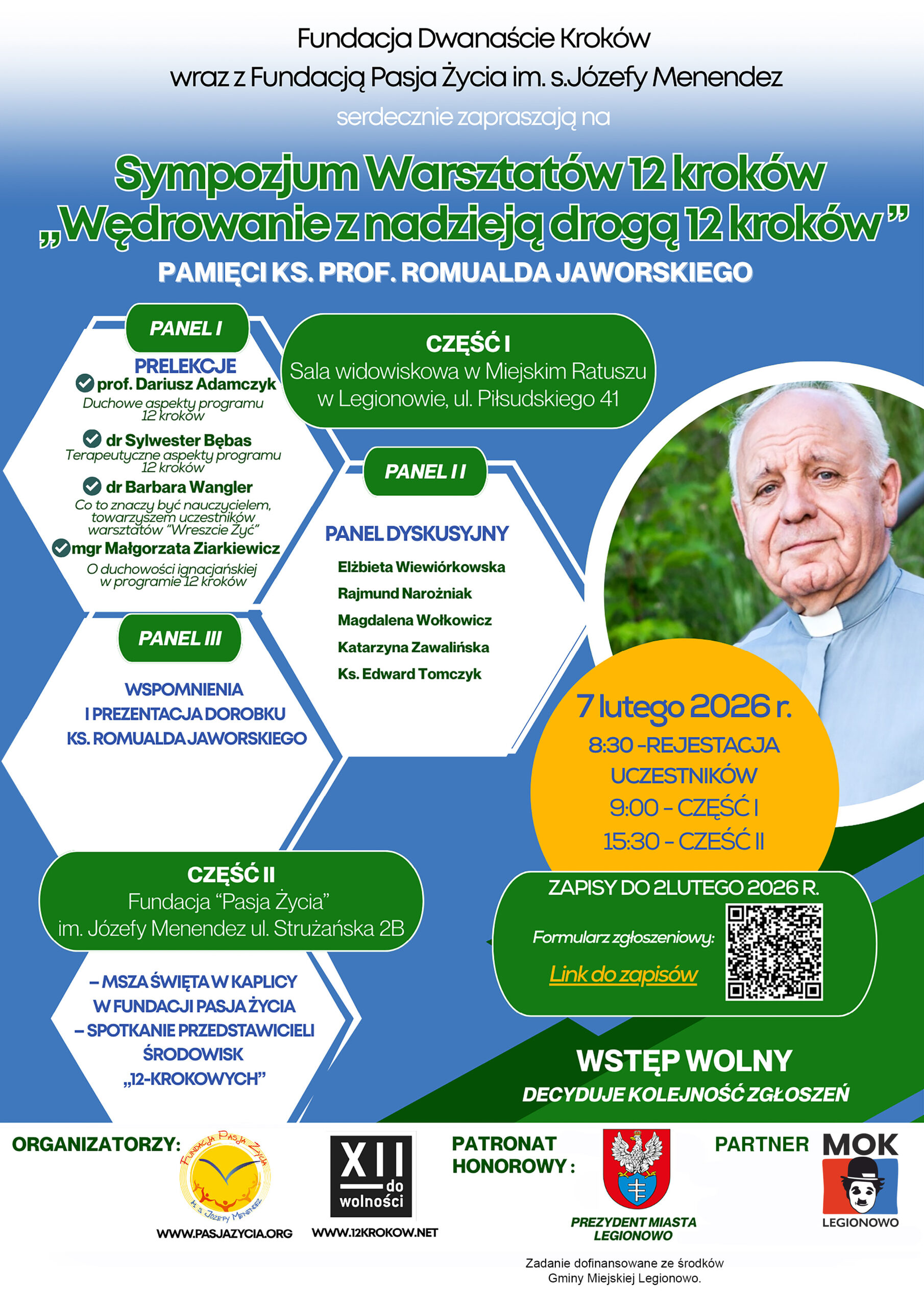 plakat sympozjum 12 kroków